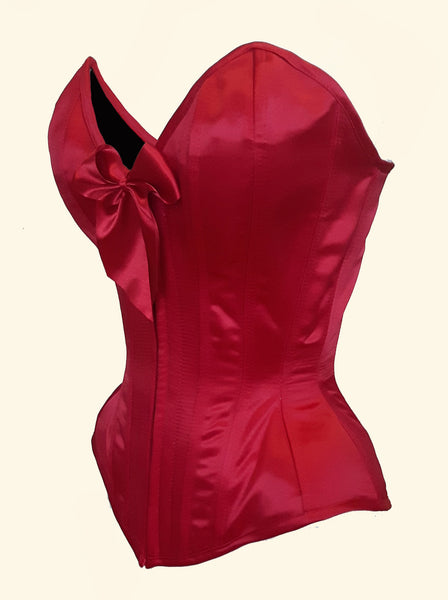 classic overbust zipper corset